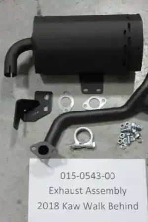 015-0543-00 - Bad Boy Mowers Exhaust Assembly - 2018 Kawasaki Walk Behind 015054300 Discount