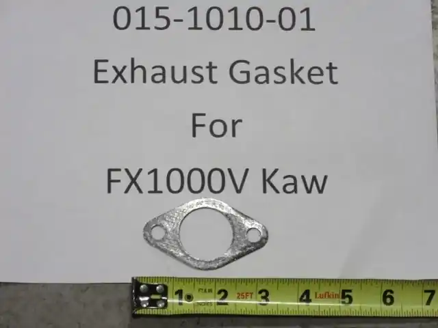 Popular 015-1010-01 - Bad Boy Mowers Exhaust Gasket for FX1000V Kawasaki fits 015-1010-00 015101001
