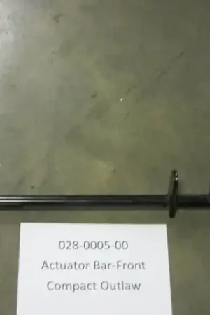 028-0005-00 - Bad Boy Mowers Actuator Bar Front-Compact Out 028000500 Limited Offer