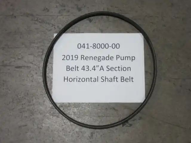041-8000-00 - Pump Belt Renegade Gas/Diesel, Revolt Premium
