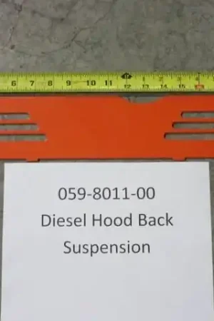 Express Delivery 059-8011-00 - Bad Boy Mowers Diesel Hood back (Suspension) 059801100