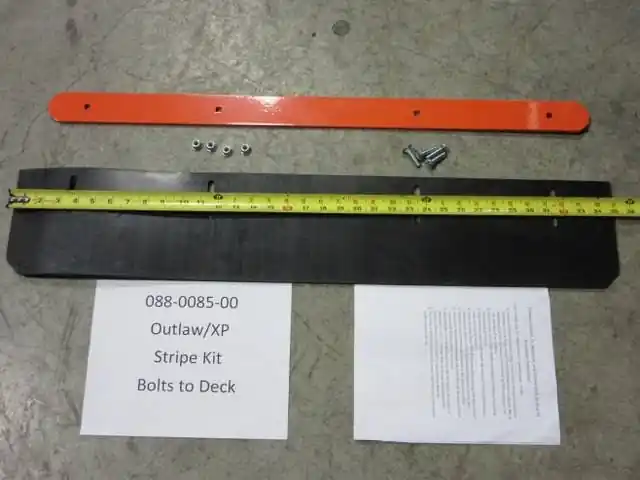 088-0085-00 - Bad Boy Mowers Outlaw/XP (doesn't fit Compact Outlaw) Stripe Kit 088008500 New Release