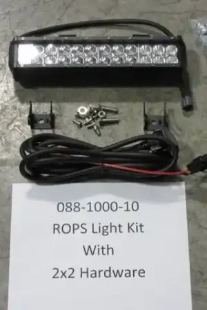 088-1000-10 - Bad Boy Mowers ROPS Light Kit w/ 2x2 Hardware 088100010 Clearance