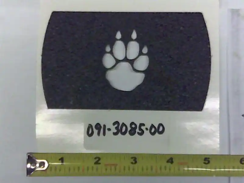 091-3085-00 Decal for Outlaw Foot Pedal Direct From Factory