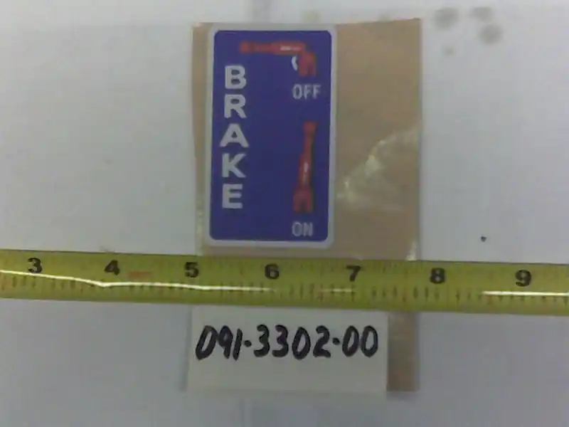 091-3302-00 Lexan Brake-Pup 2006 and up Budget