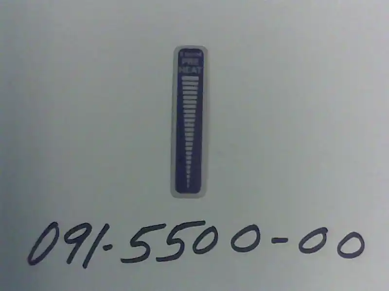 091-5500-00 Preheat Decal for Diesel Weekend Sale