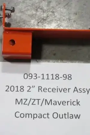 One Day Deal 093-1118-98 - Bad Boy Mowers 2" Rear Hitch Receiver 093111898