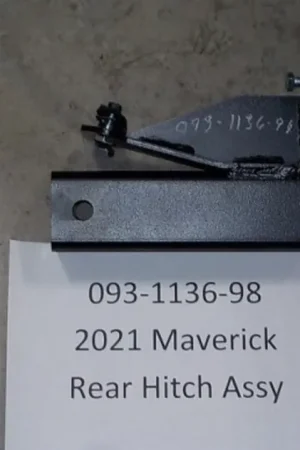 093-1136-98 - Bad Boy Mowers 2" Rear Hitch Assembly For 2021 & UP Maverick (HD) 093113698 Clearance