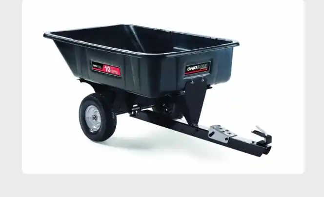 10 CU. Ft. Poly Dump Cart Bad Boy Part# 088-0800-00 Crafted