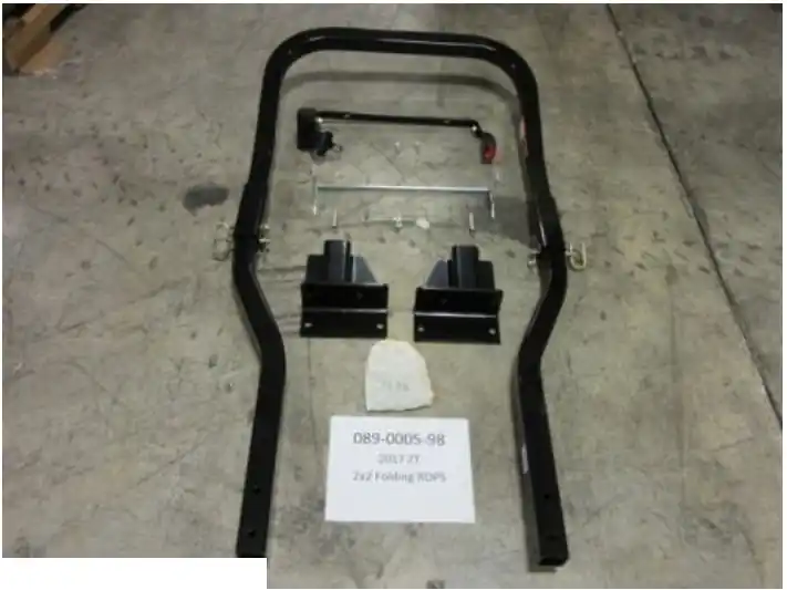 Price Drop 2017 ZT 2x2 Folding ROPS Part 089-0005-98 Will NOT Work on MZ-Avenger