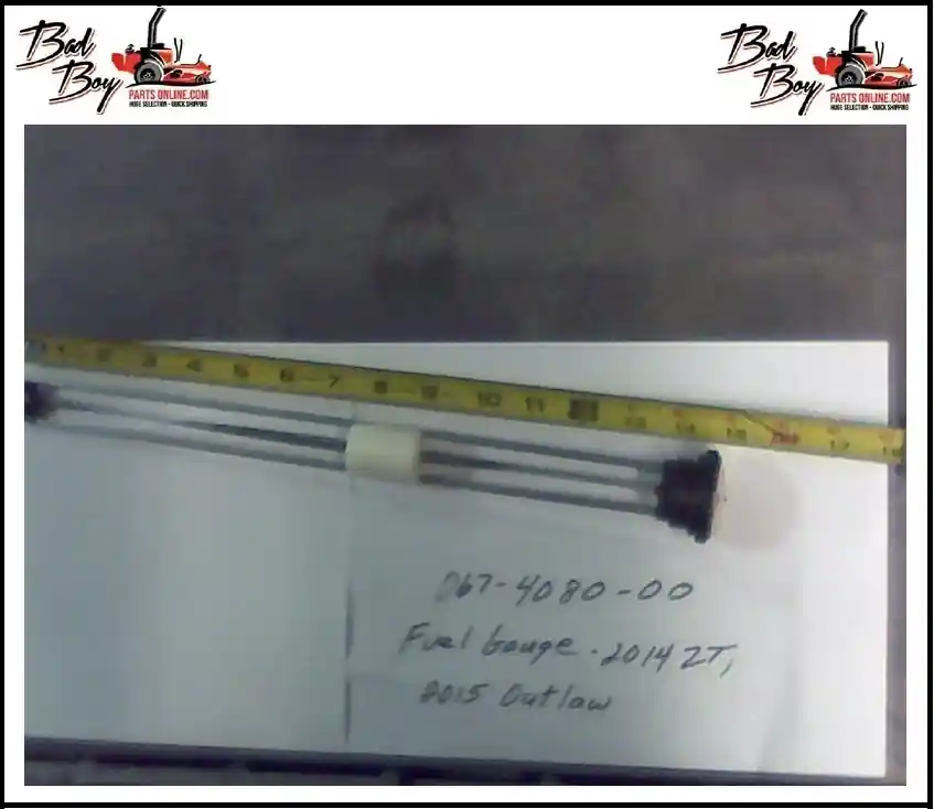 Fuel Gauge, Bad Boy Part# 067-4080-00 Discount