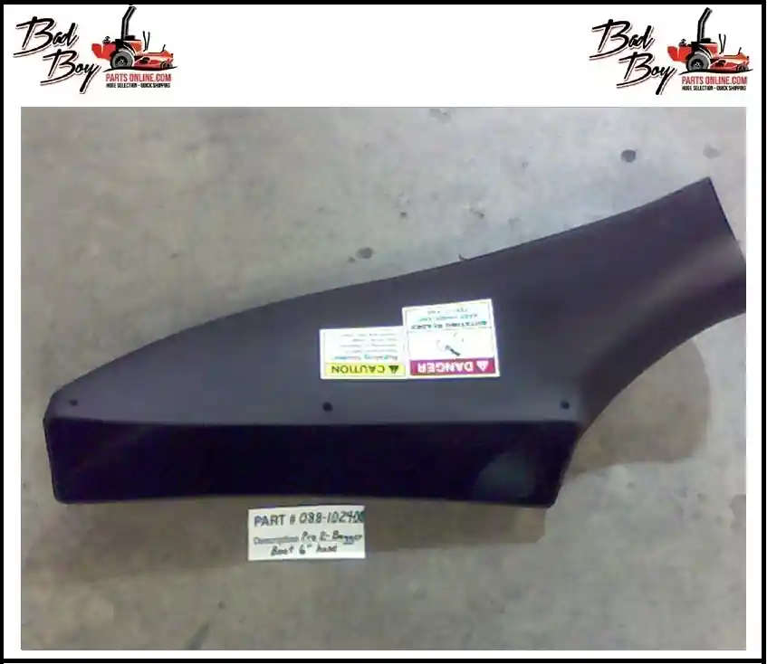 pro 2-bagger boot 6in hose - Bad Boy Part# 088-1024-00 Best Price