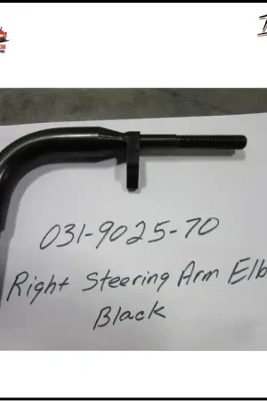 Markdown Right Steering Arm Elbow/Black - Bad Boy Part #031-9025-70
