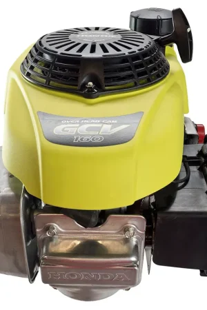 Fan Favorite GCV160-G5B-G - 4.4 Net Power Honda GC Series Engine, Vertical 7/8"x2" Shaft, Heavy Flywheel, Recoil Start, Ryobi Green Blower Housing (GCV160-G5B-G)