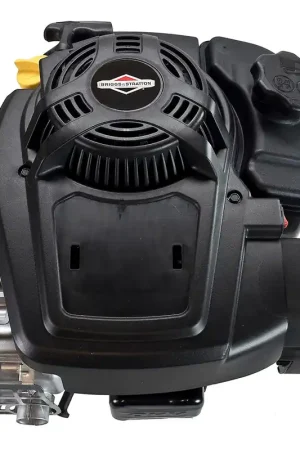 124P02-0001-DEMO - 8.75 ft-lbs 875 Professional Series Briggs & Stratton, Vertical 7/8" x 1-13/16" Shaft, 3/8-24 Tapped, Recoil Start, Ready Start, Fixed Throttle, Heavy Flywheel, On/Off Switch, No Blade Safety Brake (124P02-0001-DEMO) Grab Now