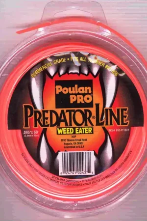 POU-952711637 - ACC WE .095" X 60' Predator Line Round Poulan Handheld Equipment Parts (POU-952711637) Fast Shipping