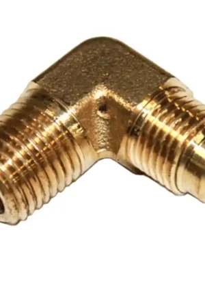 50635K408 - Brass 45 Degree Flared Tube Fitting 90 Deg Elbow for 5/16" Tube X 1/4" NPTF Male Pipe Conversion Kit Parts (50635K408) Deal