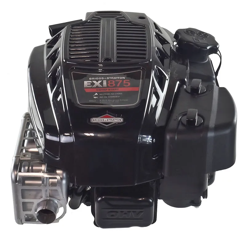 Buy Today 125P07-0054 - 875 Professional Series Briggs & Stratton Engine, Vertical 7/8"x3-5/32" Shaft (2 woodruff key slots, 1/4" straight keyway, 3/8"-24 Tapped hole), Electric + Recoil Start, Heavy Flywheel (125P07-0054)