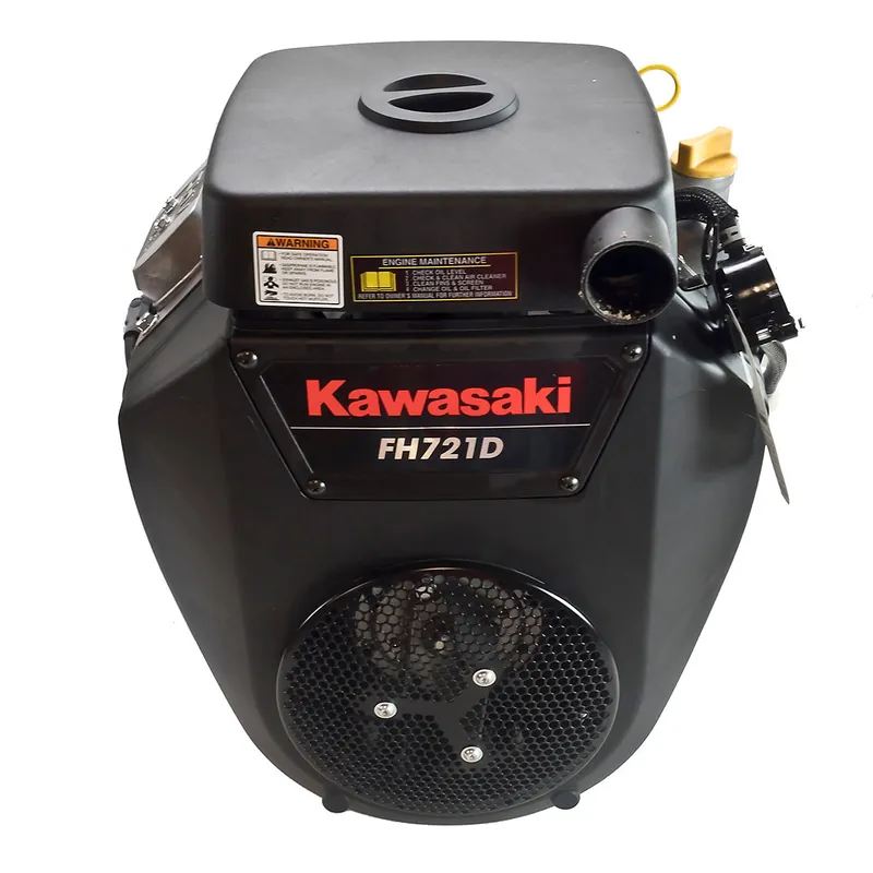 FH721D-S01-S-D1 - 25hp Kawasaki FH Series Engine, Horizontal 1-1/8"x3-15/16" Keyed Shaft, Electric Start, Fuel Pump, Muffler, fits John Deere 737-757 Ztrak mower FH721D-S01-S-D1 (FH721D-S01-S-D1) Free Returns
