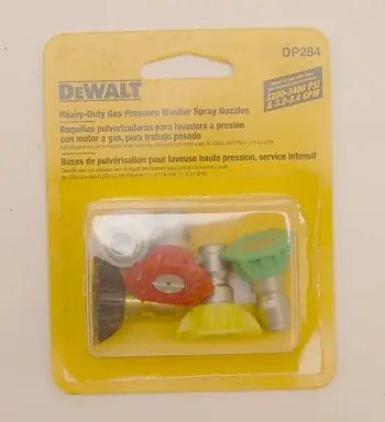 TIPS-DP284 - Set of 5 Pressure Washer Tips, 3200-3400 psi. 3.2-3.4 GPM Pressure Washer Parts (TIPS-DP284) Must Have