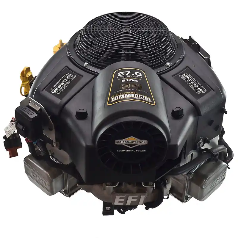 49X977-0003 - 27hp Briggs & Stratton Commercial CXi Series Fuel Injected Engine, Vertical 1-1/8x4-5/16 Shaft, Electric Start, 16 Amp Alternator (49X977-0003) Shop Now