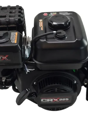 Luxury CRX225-2432601 - 6.0 Net Power (6.5 hp Gross) 224cc CRX Series Engine, Horizontal 3/4" Keyed Shaft, Electric Start, Low Oil Shutdown, Dual Element Air Cleaner (CRX225-2432601)