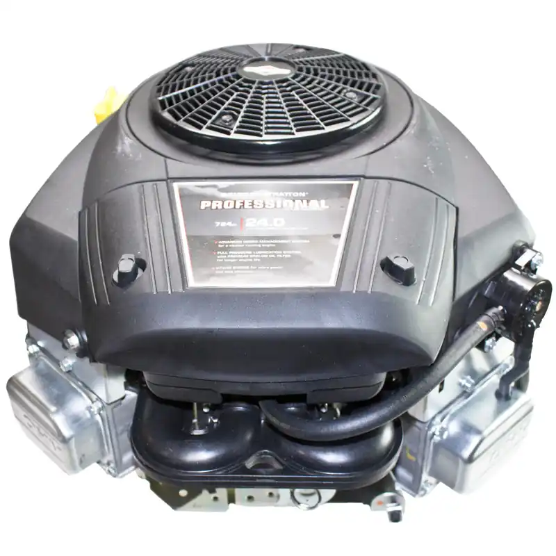 Holiday Sale 44S877-0001 - 24hp Intek Vertical 1-1/8"x4-5/16" Keyed Shaft, IC, Fuel Pump, 16 amp alternator, V-Twin, ES, Briggs Stratton Engine (44S877-0001)