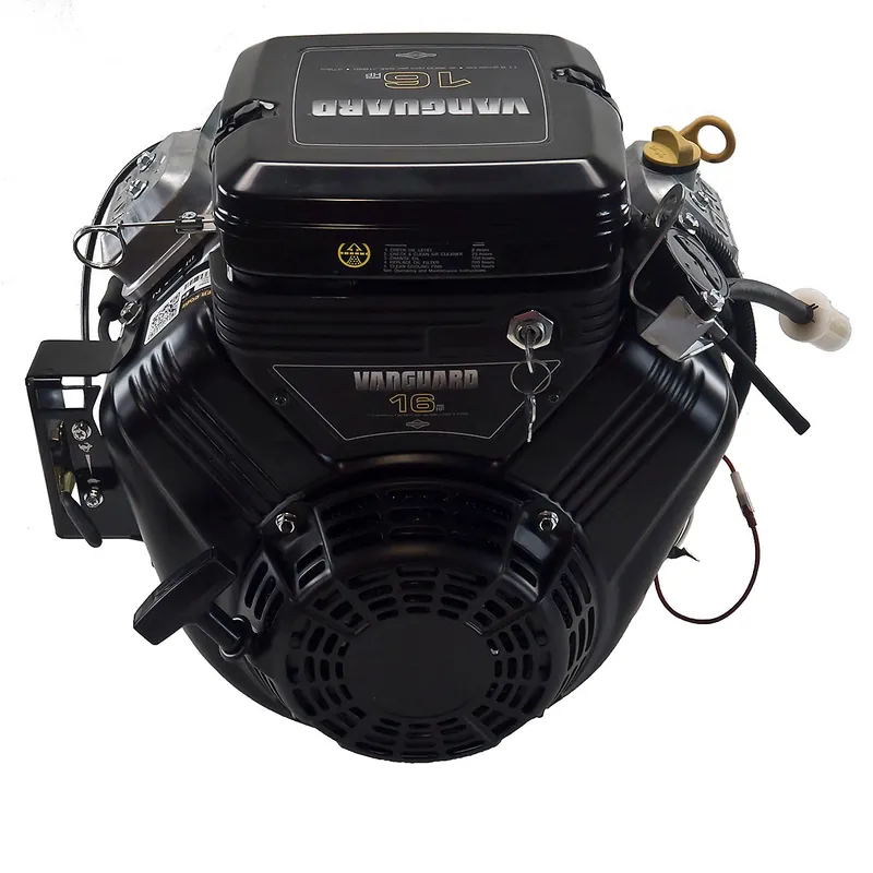 305447-0609 - 16hp Briggs & Stratton Vanguard Series Engine, Horizontal 1"x3", Electric + Recoil Start, 16 Amp Alternator (305447-0609) Price Cut