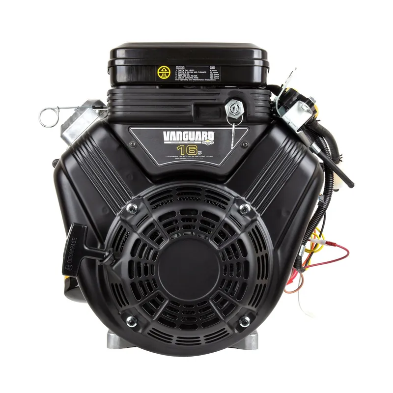 305447-0605 - 16hp Briggs & Stratton Vanguard Engine, Horizontal Tapered Shaft, Recoil + Electric Start, 16 Amp Alternator (305447-0605) Final Sale