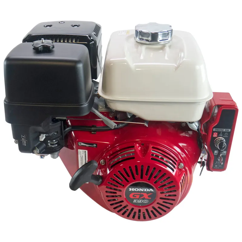 While Supplies Last GX390XQAE - 11.7 Net Power Honda Engine, Horizontal 1"x3-21/32" Keyed Shaft, 3 Amp Alternator, Recoil & Electric Start (49-state emissions) (GX390XQAE)