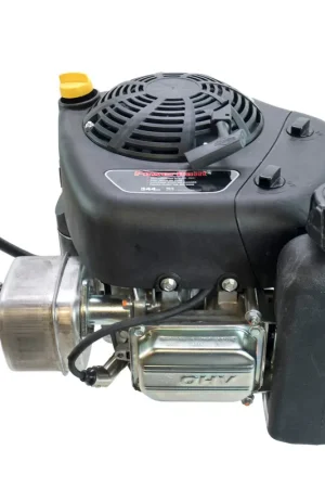 Authentic 21R707-0143-REC-R1 - 10.5hp Vertical 1"x3-5/32" Shaft, Intek OHV, Recoil+Electric Start, 9 Amp Alternator, Fuel Tank, Muffler, Briggs Stratton Engine (Replaces 21R707-0130) (21R707-0143-REC-R1)