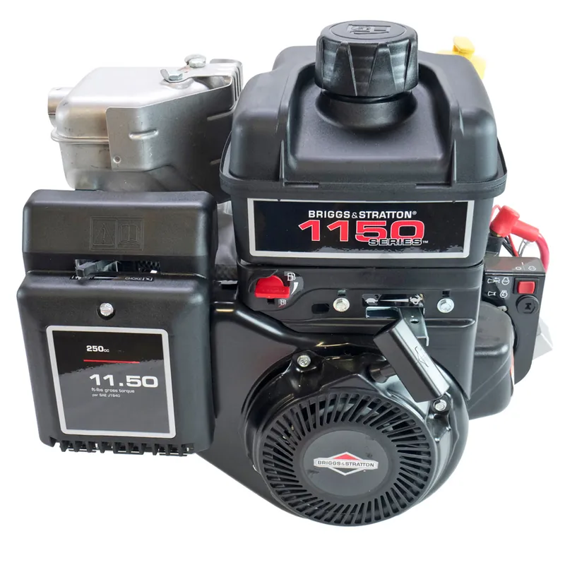 15T207-0162 - 1150 Series, Horizontal 1"x2-29/32 Shaft, Intek, OHV, Fuel Tank, Muffler, Recoil & Electric Start Briggs & Stratton Engine (15T207-0162) Professional Grade