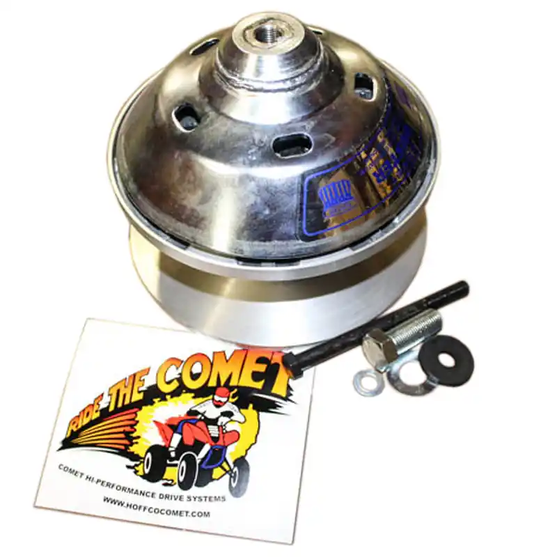 CLUTCH-211285A - Clutch tapered ID to match Generac G410, 94C Duster series, six of the 7/8" steel insert pucks, pink spring, smooth cover, Go-Cart Go-Kart Parts, Comet (CLUTCH-211285A) Fast Shipping