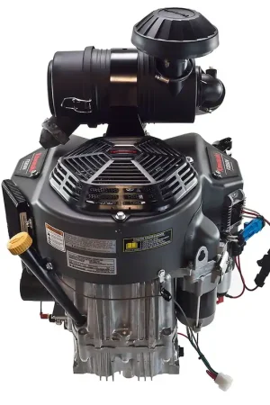 FX850V-S12-S - 27hp Twin Cylinder Vertical 1-1/8"x4-9/32" Keyed Shaft, Electric Start, 30 Amp Alternator, Canister Air Filter, Fits Hustler, Kawasaki Engine, Kawasaki (FX850V-S12-S) Factory Price