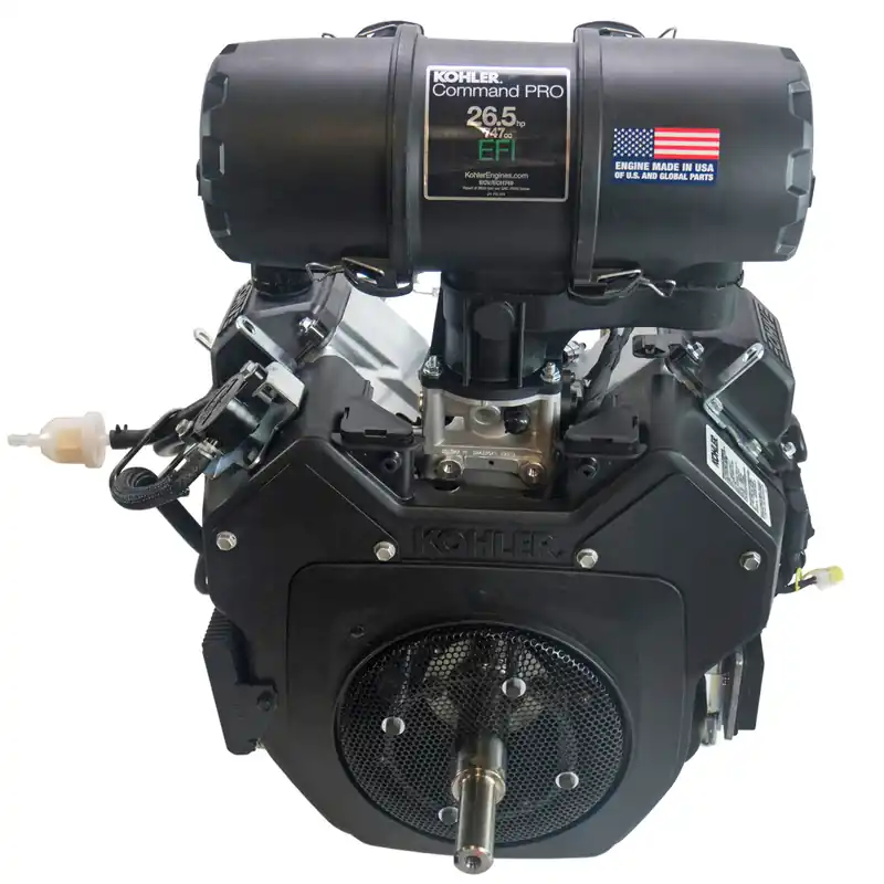 Bargain ECH749-3010 - 26.5HP Horizontal 1-1/8" x 2-3/4" Shaft, EFI, Oil Cooler, Flywheel Stub Shaft, Kohler Engine (ECH749-3010)