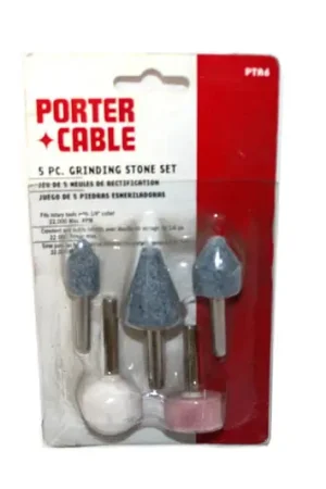 While Supplies Last PTA6 - 5 Piece Grinding Stone Set Porter Cable (PTA6)