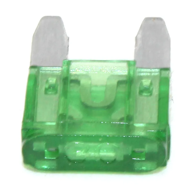 FUSE-AUTO-30A-MINI - Fuse 30 Amp. Automotive Blade Style mini (FUSE-AUTO-30A-MINI) Certified