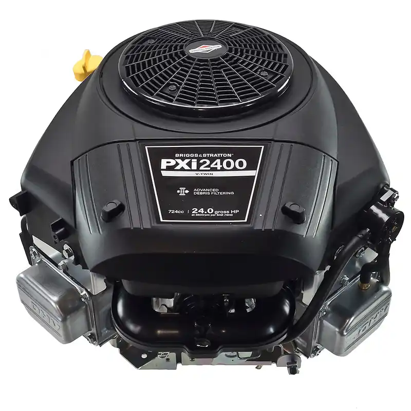 44U877-0014 - 24hp Briggs & Stratton Professional Series Engine, Vertical 1"x4-5/16" Shaft, Electric Start, 16 Amp, Fuel Pump, Oil Filter (44U877-0014) Clearance