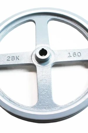 2BK160 - 2 grove for 5/8" belt 15-3/4" accross 1" id (2BK160) Budget
