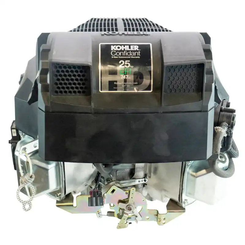 Best Price EZT740-3013 - 25hp Confidant EFI, Vertical 1-1/8" x 4-3/8" Shaft, OHV, Electric Start, Solenoid Shift Starter, 25 Amp Alternator, Fuel Pump, Oil Filter, Kohler Engine (EZT740-3013)