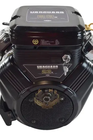 386447-0514 - 23hp Briggs & Stratton Vanguard Series Engine, Horizontal 1-1/8"x3" Keyed Shaft, Electric Start, 16 Amp Alternator, Dual-Clean Air Filter, Oil Filter & Cooler (386447-0514) Limited Offer