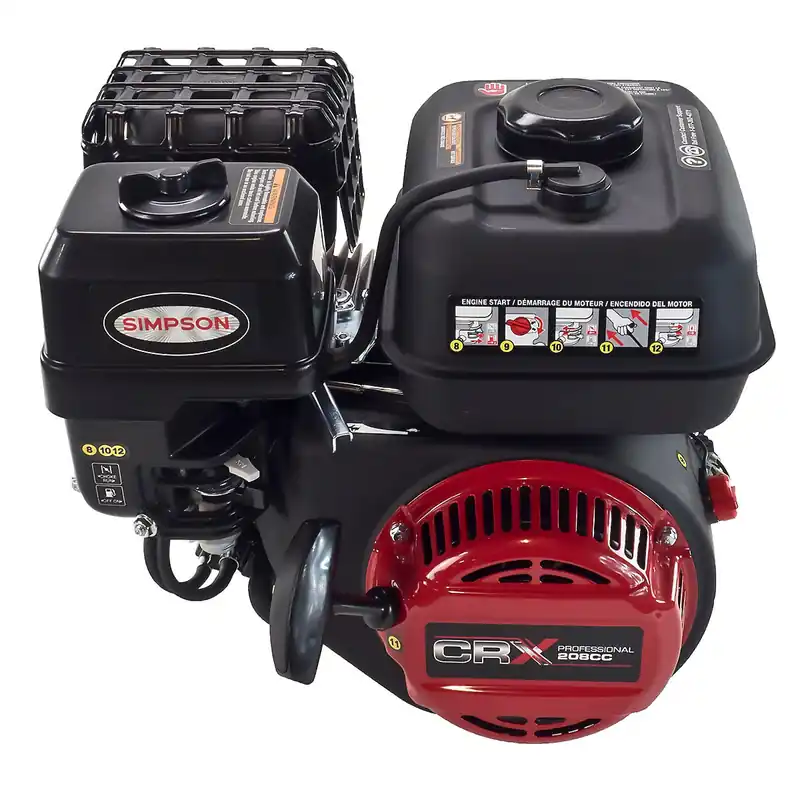 Buy Online CRX210-110006 - 5.5 Net Power (6 hp Gross) 208cc CRX Series Engine, Horizontal 3/4"x2-1/2" Keyed Shaft, Recoil Start, Low Oil Shutdown, Dual Element Air Cleaner (CRX210-110006)