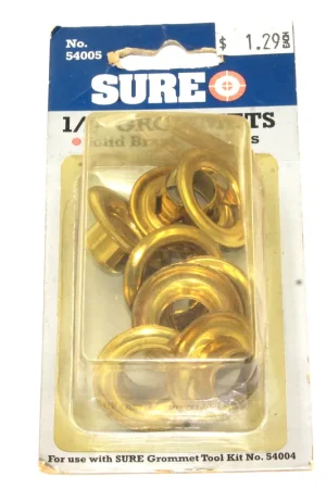 54005 - Grommet set 1/2" 5pc Accessories, Unbranded (54005) Limited Offer