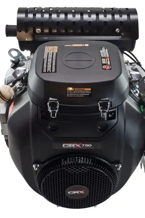 CRX750-110055 - 21.5 Net Power (24 hp Gross) 750cc CRX Series Engine, Horizontal 1-1/8" x 3.75" Shaft, Electric Start, 20 Amp Alternator, Key Switch, Oil Cooler, Manual Throttle, Manual Choke, Fuel Pump (CRX750-110055) Final Sale