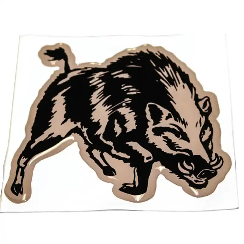 BH-50045076 - Hog Decal Brown Bush Hog Utility Vehicle Parts (BH-50045076) Special Discount
