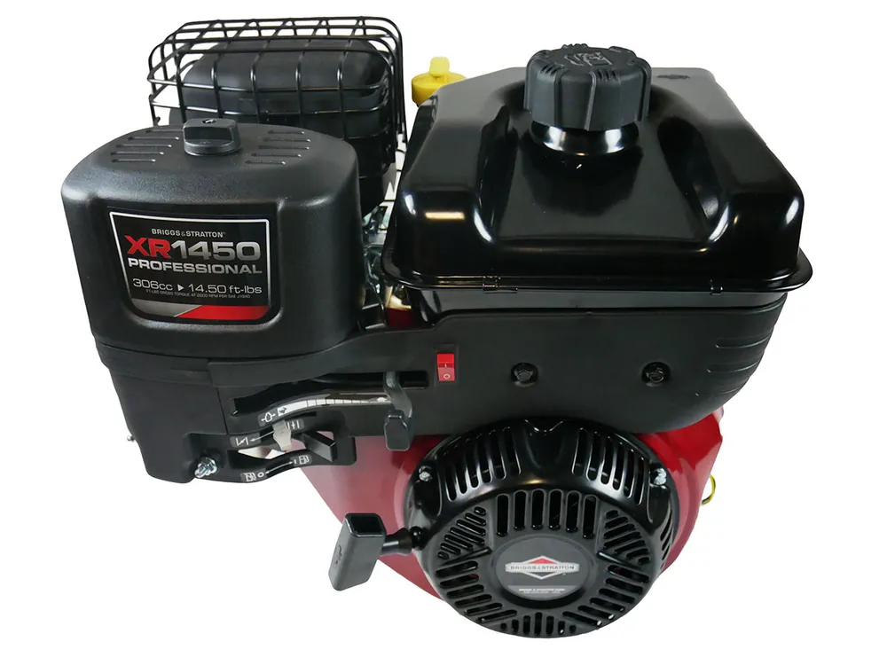 19N132-0039 - 10hp (14.5 ft-lbs) Briggs & Stratton XR1450 Series Engine, Horizontal 1"x3-31/64" Keyed Shaft, Recoil Start, Low Oil Shutdown (19N132-0039) Don't Miss Out