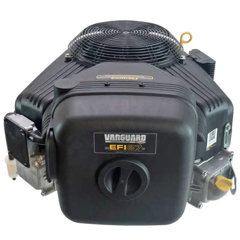 61E977-0004 - 37hp Vanguard Vertical 1-1/8"x3" Shaft, Fuel Injection, Low Profile Air Filter, 20/50 Amp Alternator, Oil Filter and Cooler, Briggs & Stratton Engine (61E977-0004) Same Day Shipping