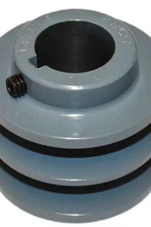 Grab Now 2BK27-1.125 - Double 2.70" pulley 1.125" Bore with .25" Key way. Conversion Kit Parts (2BK27-1.125)