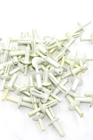 T501R - Rivets plastic 3/4" 50 pk Accessories, Unbranded (T501R) Next Day Delivery