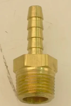 Reduced Price PW-FIT-38-HOSEBARB - 3/8" Male Thread to 1/4" hose barb Pressure Washer Fitting Misc Pressure Washer Parts (PW-FIT-38-HOSEBARB)